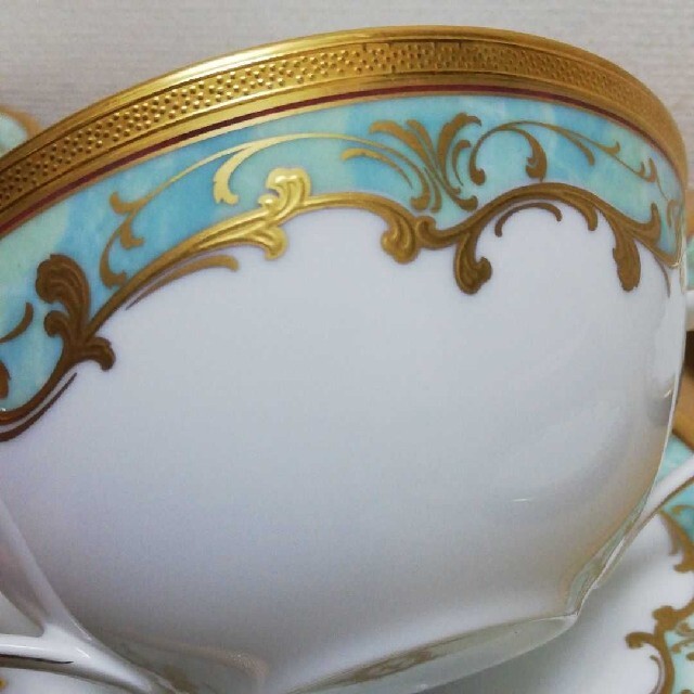 Noritake(ノリタケ)の未使用 ノリタケ Noritake 1524 ロココ 皿 スープ皿 希少 インテリア/住まい/日用品のキッチン/食器(食器)の商品写真