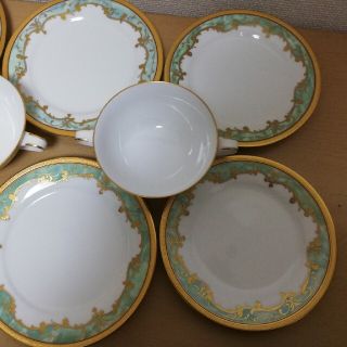 ノリタケ(Noritake)の未使用 ノリタケ Noritake 1524 ロココ 皿 スープ皿 希少(食器)