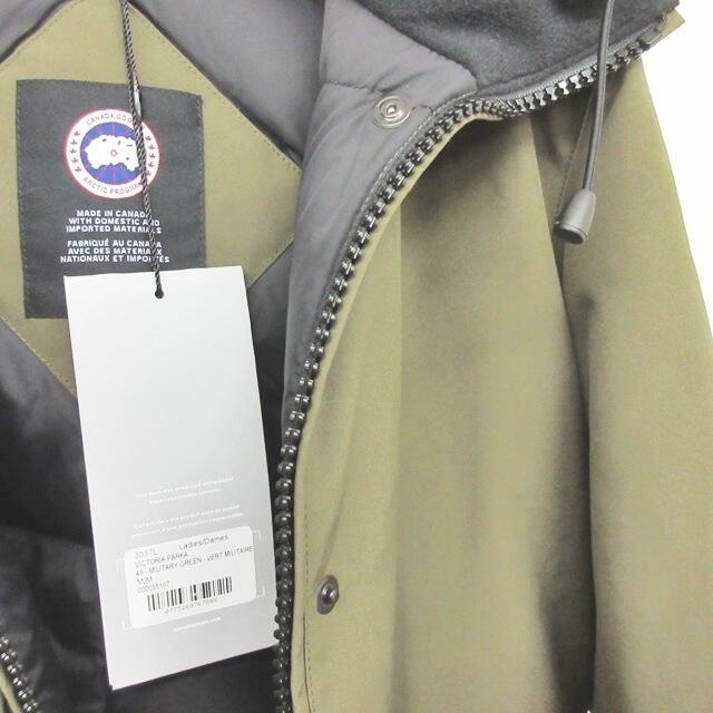 CANADA GOOSE(カナダグース)のカナダグース ヴィクトリアパーカー 3037L ダウンコート ロング タグ付 M レディースのジャケット/アウター(ダウンコート)の商品写真