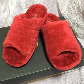 アグ(UGG)のアグ シューズ メンズ サンダル フラッフユウ 1117473(サンダル)