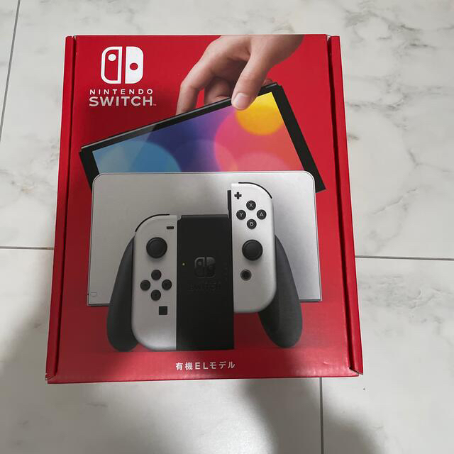 NintendoSwitch 有機EL Joy-Con(L)/(R) ホワイトゲームソフト/ゲーム機本体