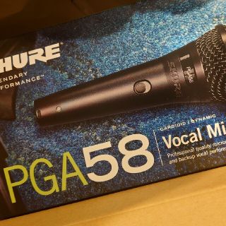 【新品 未使用】再値下しました！！！SHURE PGA58-XLR(マイク)