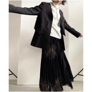 アメリヴィンテージ(Ameri VINTAGE)のAMERI UNDRESSED LACE SANDWICH SKIRT(ロングスカート)