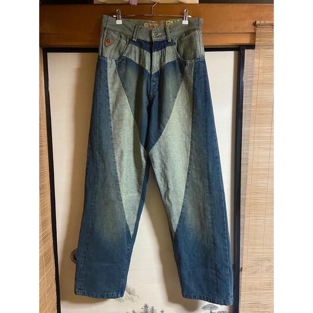 ART VINTAGE(アートヴィンテージ)のused デニムパンツ　ワイド　デニム メンズのパンツ(デニム/ジーンズ)の商品写真