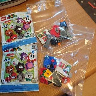 レゴ(Lego)のカニボー　コトン　レゴマリオキャラクターパック２個セット(キャラクターグッズ)