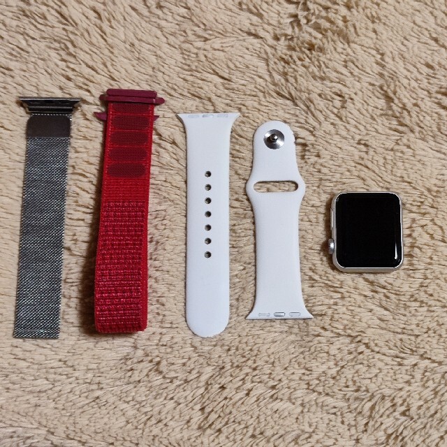 Apple Watch(アップルウォッチ)のApple Watch Series 3 38mm スマホ/家電/カメラのスマホ/家電/カメラ その他(その他)の商品写真