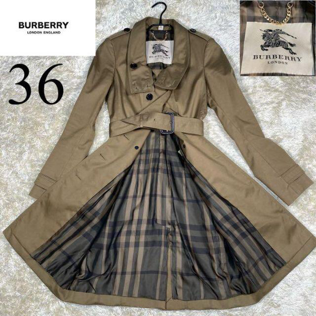 BURBERRY(バーバリー)の現行ライン♪ BURBERRY LONDON バーバリーロンドン　トレンチコート レディースのジャケット/アウター(トレンチコート)の商品写真