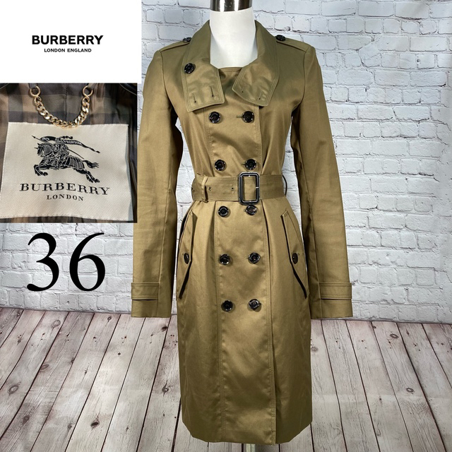 BURBERRY(バーバリー)の現行ライン♪ BURBERRY LONDON バーバリーロンドン　トレンチコート レディースのジャケット/アウター(トレンチコート)の商品写真