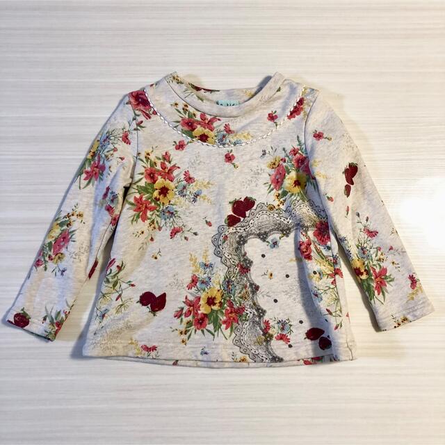 KinKi Kids(キンキキッズ)のハッカキッズ　トレーナー　100 キッズ/ベビー/マタニティのキッズ服女の子用(90cm~)(Tシャツ/カットソー)の商品写真