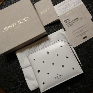 ジミーチュウ(JIMMY CHOO)の☆新品☆ジミーチュウ  フラットスタッズ  ２つ折り財布(財布)