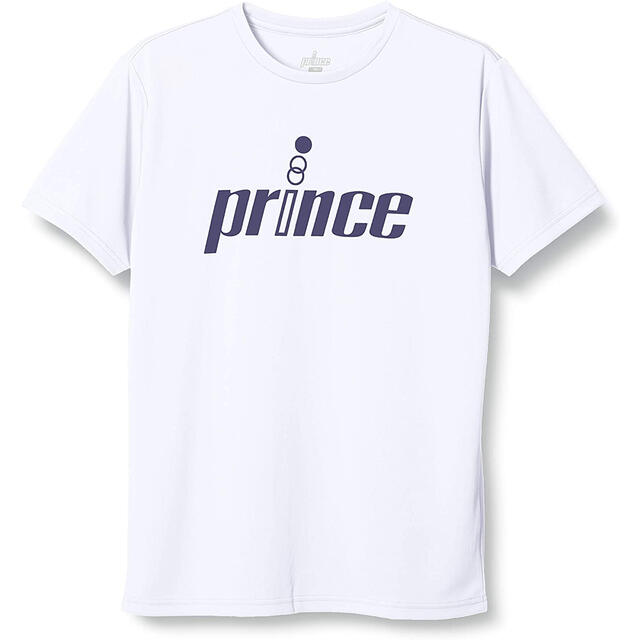 Prince プリンス テニスウェア 半袖Tシャツ ホワイト ユニセックスM新品