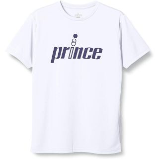 プリンス(Prince)のPrince プリンス テニスウェア 半袖Tシャツ ホワイト ユニセックスM新品(ウェア)