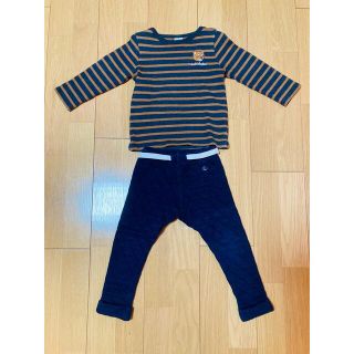 プチバトー(PETIT BATEAU)の【nacさま】プチバトー　キルティングパジャマ　(パジャマ)