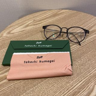 ゾフ(Zoff)のZoff ゾフ　Zoff×takashi kumagai  度入り　Lu様専用(サングラス/メガネ)