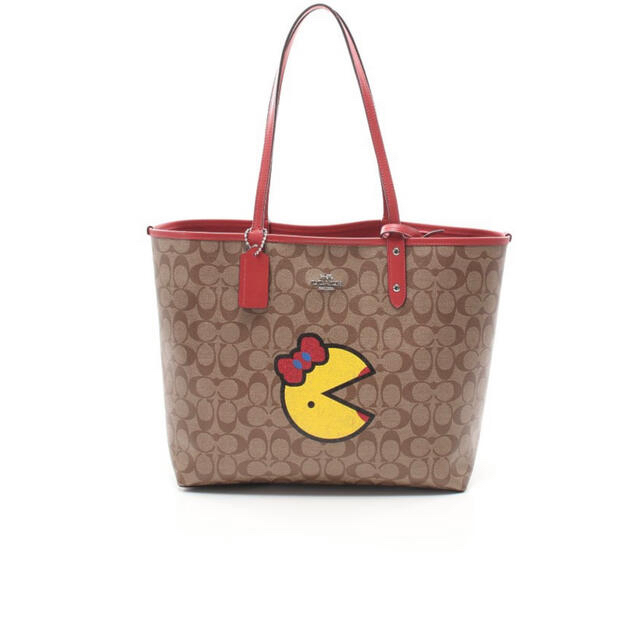 coach パックマンリバーシブルトート coach パックマンリバーシブルトート