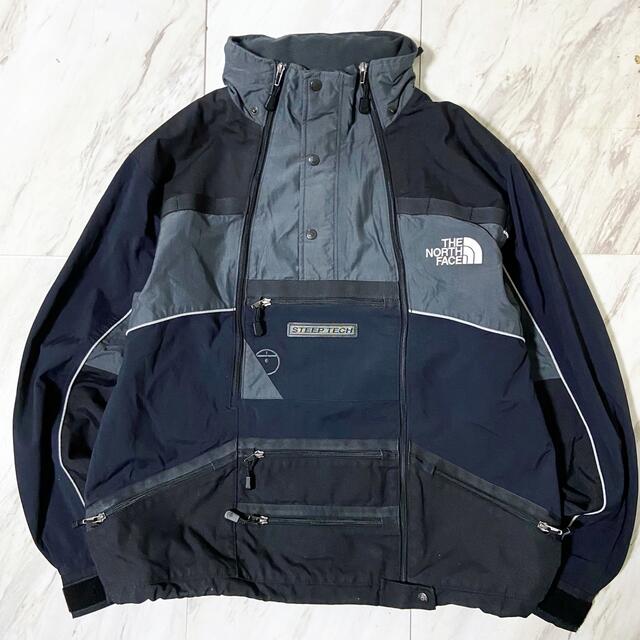 90s the north face steep tech ナイロンジャケット