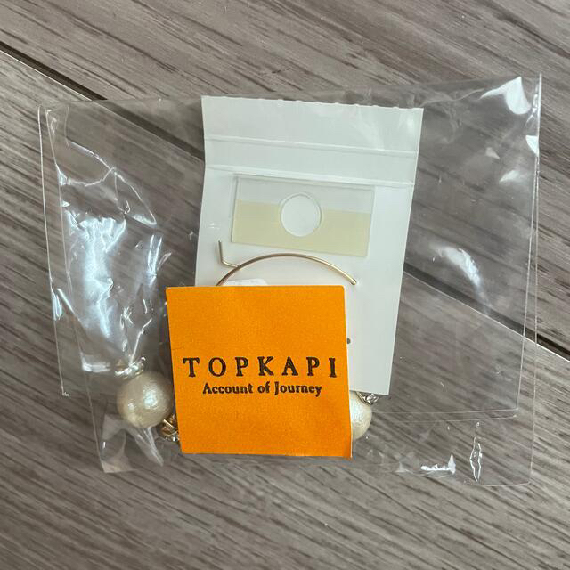 TOPKAPI(トプカピ)の新品未開封コットンパールピアス★TOPKAPI レディースのアクセサリー(ピアス)の商品写真