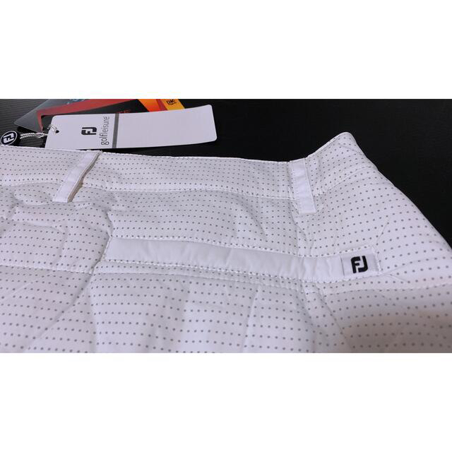 FootJoy(フットジョイ)の【新品タグ付き】フットジョイ　保温裏起毛ストレッチスカート　撥水　ホワイト  スポーツ/アウトドアのゴルフ(ウエア)の商品写真