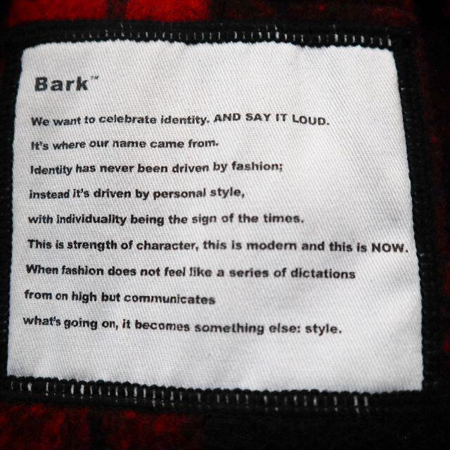 BARK(バーク)の【極美品】バーク Bark ニットダッフルコート ウール チェック柄ジャケット メンズのジャケット/アウター(ダッフルコート)の商品写真