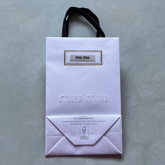 MIU MIU - miumiu ショッパーの通販 by piano✯'s shop|ミュウ MIU MIU - miumiu ショッパーの通販 by piano✯'s shop|ミュウ