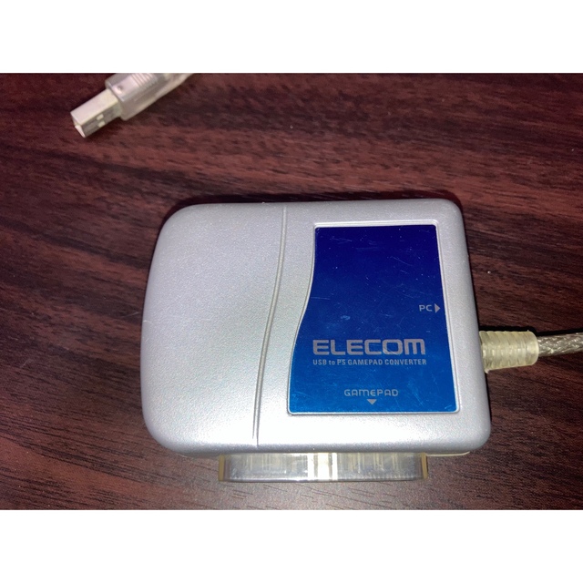 ELECOM(エレコム)のELECOM ps2 ゲームパッド コンバーター JC-PS101USV スマホ/家電/カメラのPC/タブレット(PC周辺機器)の商品写真