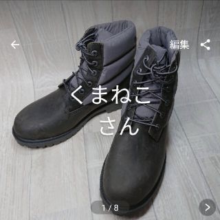 ティンバーランド(Timberland)の展示未使用★ティンバーランド 6インチ プレミアムキルトブーツ 24.5cm(ブーツ)