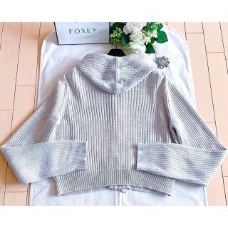 何でも揃う FOXEY - ty様☆新品☆FOXEY フォクシー ニットパーカー