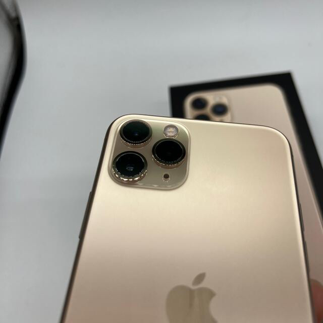 美品　iPhone11 Pro 256GB ゴールド SIM解除済