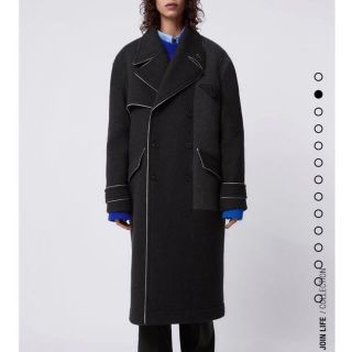 ZARA - zara×adererror ウールブレンド オーバーサイズ コート xs sの ...