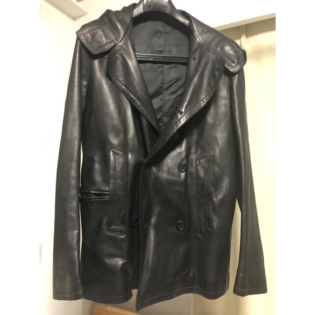 QUAI DE VALMY 仏製 黒レザーJKT サイズL 未使用・自宅保管品