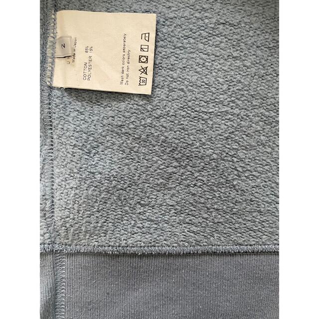 UNUSED(アンユーズド)のUNUSED 18AW スウェット　サックスブルー　サイズ2 US1509 メンズのトップス(スウェット)の商品写真