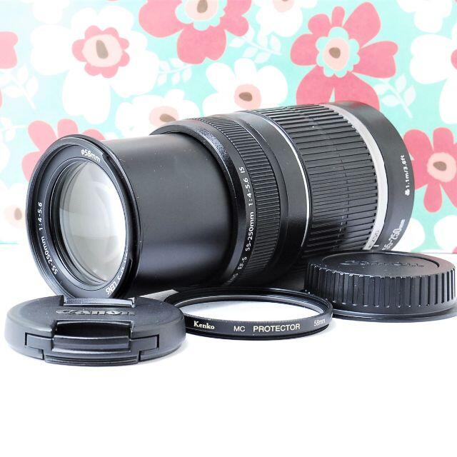 ❤Canon EF-S 55-250mm F4-5.6 IS❤手振れ補正❤望遠❤