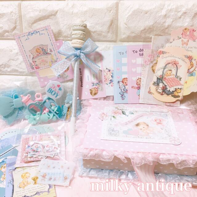 ????milky antique????ハンドメイド baby boy