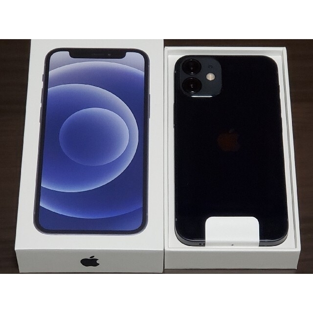 有カラーアップル iPhone12 mini 64GB ブラック au