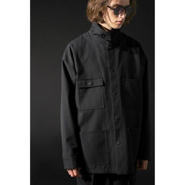 美品〈 MONKEY TIME 〉TW TWILL COVERALL ブラック