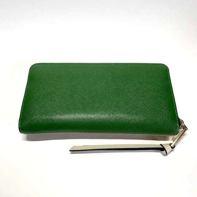 MARC JACOBS - MARC JACOBS 長財布 ベージュ×グリーンの通販 by あっこ