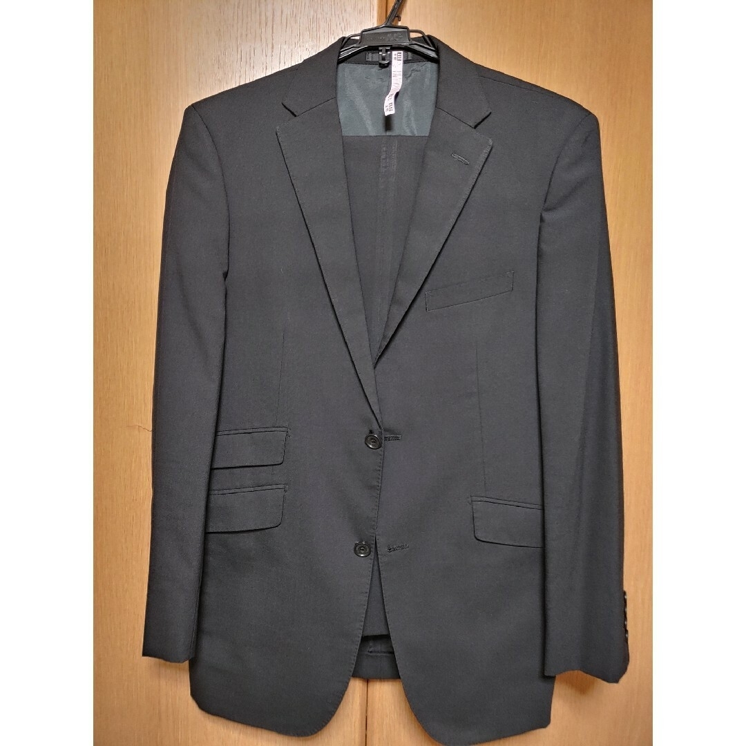BURBERRY BLACK LABEL バーバリーブラックレーベル スーツ 黒 BURBERRY BLACK LABEL バーバリーブラックレーベル スーツ 黒