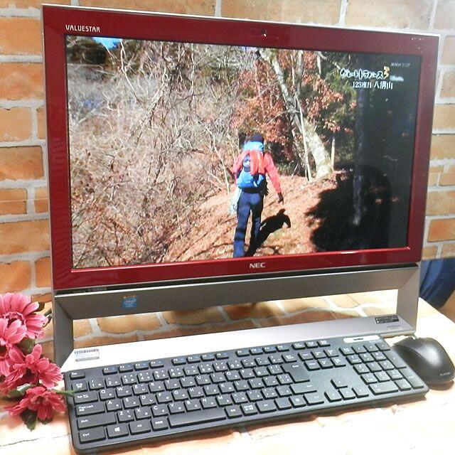 ☆良品快速☆テレビ機能付☆NEC VS370/S Win10 Office2011TBメモリ