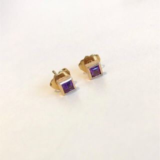 エナソルーナ(Enasoluna)のエナソルーナ　ピアス　スクエア　k10(ピアス)