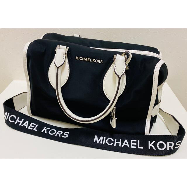 MICHEAL KORS  2way ショルダー付　ハンドBAG  ブラックMICHEALKORS