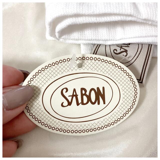 SABON(サボン)の【新品未使用】SABON ハンドタオル　タグ付き レディースのファッション小物(ハンカチ)の商品写真