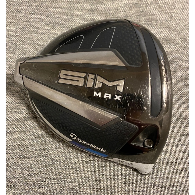 TaylorMade(テーラーメイド)のSIM MAX ドライバー　ヘッド単品 スポーツ/アウトドアのゴルフ(クラブ)の商品写真