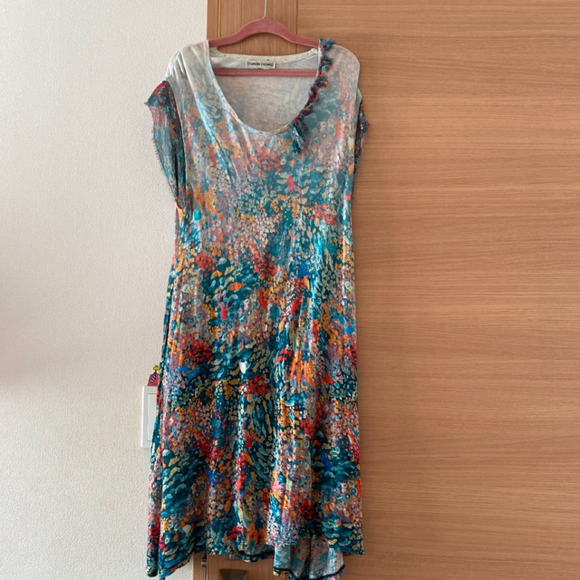 TSUMORI CHISATO - 【土日限定価格】ツモリチサト 海の花畑ワンピース