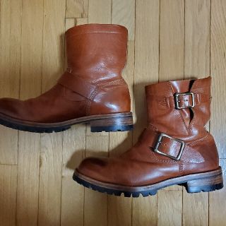 パドローネ(PADRONE)のPADRONEエンジニアブーツ　SIZE42　キャメル(ブーツ)