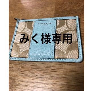 コーチ(COACH)のcoach パスケース(パスケース/IDカードホルダー)