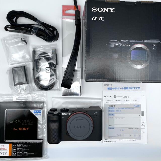 SONY ソニー a7c α7C ボディ ブラック ILCE-7C ストラップ付 SONY ソニー a7c α7C ボディ ブラック ILCE-7C ストラップ付