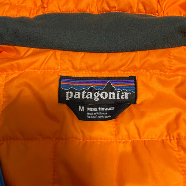 patagonia(パタゴニア)のパタゴニア ナノストーム ジャケット h2no サイズM メンズのジャケット/アウター(マウンテンパーカー)の商品写真