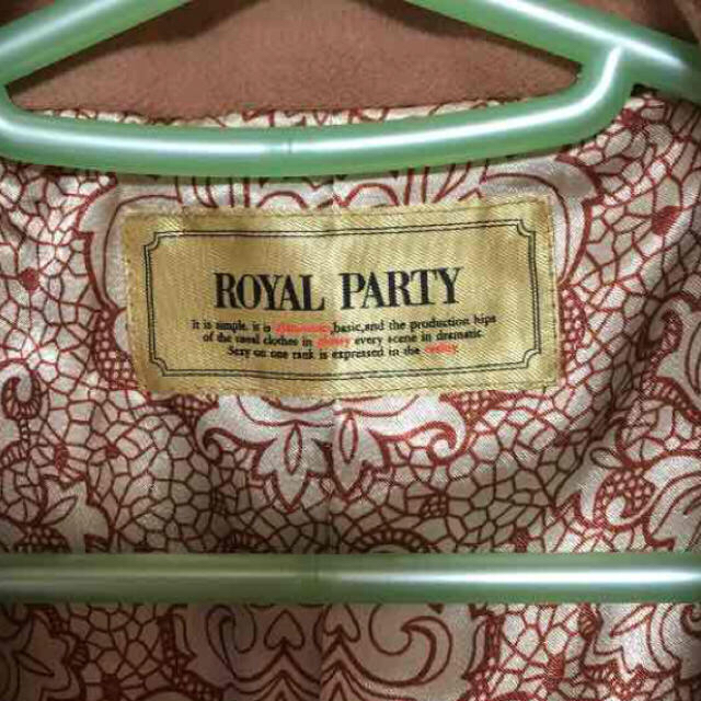 ROYAL PARTY(ロイヤルパーティー)のHaruka様 専用❁Royal party❁ウールチェスターコート  レディースのジャケット/アウター(チェスターコート)の商品写真