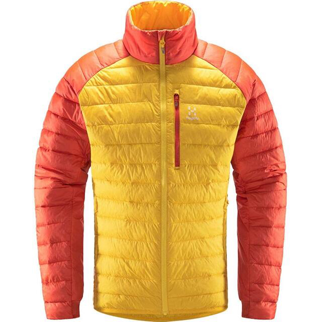 HAGLOFS ホグロフス 中綿ジャケット スパイアミミックジャケット黄