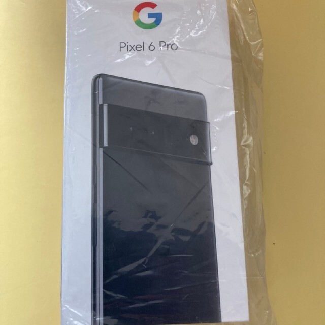 Google Pixel(グーグルピクセル)のPixel 6 Pro Stormy Black 128 GB SIM フリー スマホ/家電/カメラのスマートフォン/携帯電話(スマートフォン本体)の商品写真